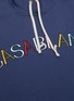  - CASABLANCA - Logo embroidered hoodie