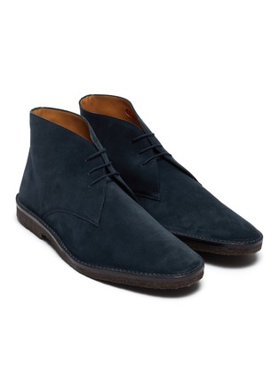 CONNOLLY | Suede driving boots | | Men | Lane Crawford