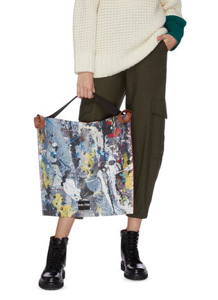 Figure View - Click To Enlarge - SACAI - Splatter print large tote