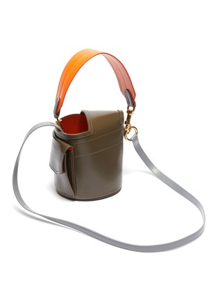 Detail View - Click To Enlarge - SACAI - 'Thermos' contrast strap bag