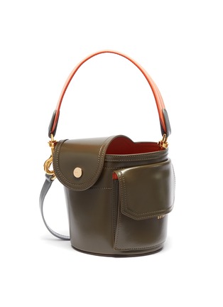 Main View - Click To Enlarge - SACAI - 'Thermos' contrast strap bag