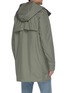Back View - Click To Enlarge - CANADA GOOSE - Crew' hooded trench jacket