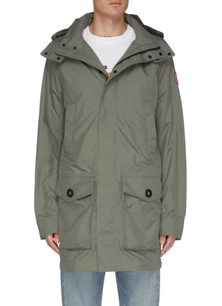 Main View - Click To Enlarge - CANADA GOOSE - Crew' hooded trench jacket