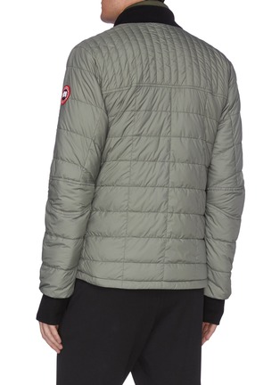 Back View - Click To Enlarge - CANADA GOOSE - 'Dunham' packable stand collar jacket