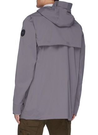 Back View - Click To Enlarge - CANADA GOOSE - Wascana' hooded raincoat
