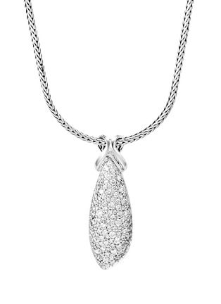 Main View - Click To Enlarge - JOHN HARDY - 'Asli Classic Chain' diamond silver pendant necklace