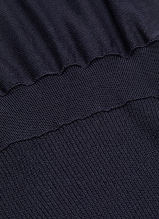 Detail View - Click To Enlarge - CÉDRIC CHARLIER - Button detail knit dress