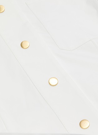 Detail View - Click To Enlarge - CÉDRIC CHARLIER - Belted Shirt Dress