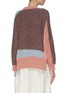 Back View - Click To Enlarge - CÉDRIC CHARLIER - Paneled colourblock sweater