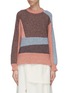 Main View - Click To Enlarge - CÉDRIC CHARLIER - Paneled colourblock sweater