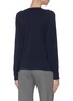 Back View - Click To Enlarge - CÉDRIC CHARLIER - A-line frayed hem sweater