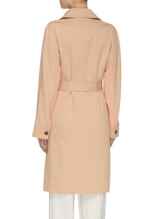 Back View - Click To Enlarge - CÉDRIC CHARLIER - Panelled Trench Coat