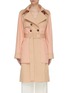 Main View - Click To Enlarge - CÉDRIC CHARLIER - Panelled Trench Coat
