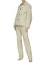 Figure View - Click To Enlarge - NINA RICCI - Plaid check suit jacket