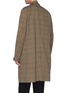 Back View - Click To Enlarge - NANAMICA - Houndstooth check plaid ALPHADRY® coat