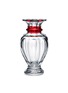 Main View - Click To Enlarge - BACCARAT - HARCOURT BALUSTRE Vase – Clear/Red