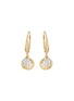 Main View - Click To Enlarge - JOHN HARDY - Dot' diamond 18k yellow gold drop earrings