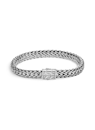 Main View - Click To Enlarge - JOHN HARDY - Classic Chain' diamond silver medium bracelet