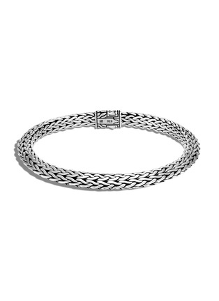 Detail View - Click To Enlarge - JOHN HARDY - Classic Chain Tiga' diamond silver small bracelet