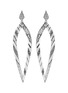 Main View - Click To Enlarge - JOHN HARDY - 'Lahar' diamond silver drop earrings