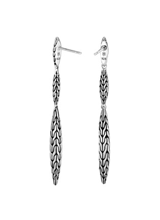 Detail View - Click To Enlarge - JOHN HARDY - 'Classic Chain' silver drop earrings