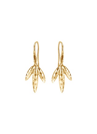 Main View - Click To Enlarge - JOHN HARDY - 'Classic Chain' 18k gold spear drop earrings