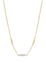 Detail View - Click To Enlarge - JOHN HARDY - Classic Chain' diamond 18k gold spear station necklace