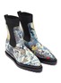 Detail View - Click To Enlarge - SACAI - Abstract print Chelsea boots
