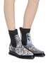 Figure View - Click To Enlarge - SACAI - Abstract print Chelsea boots