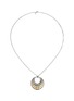 Main View - Click To Enlarge - JOHN HARDY - 'Dot' 18k gold silver hoop pendant necklace
