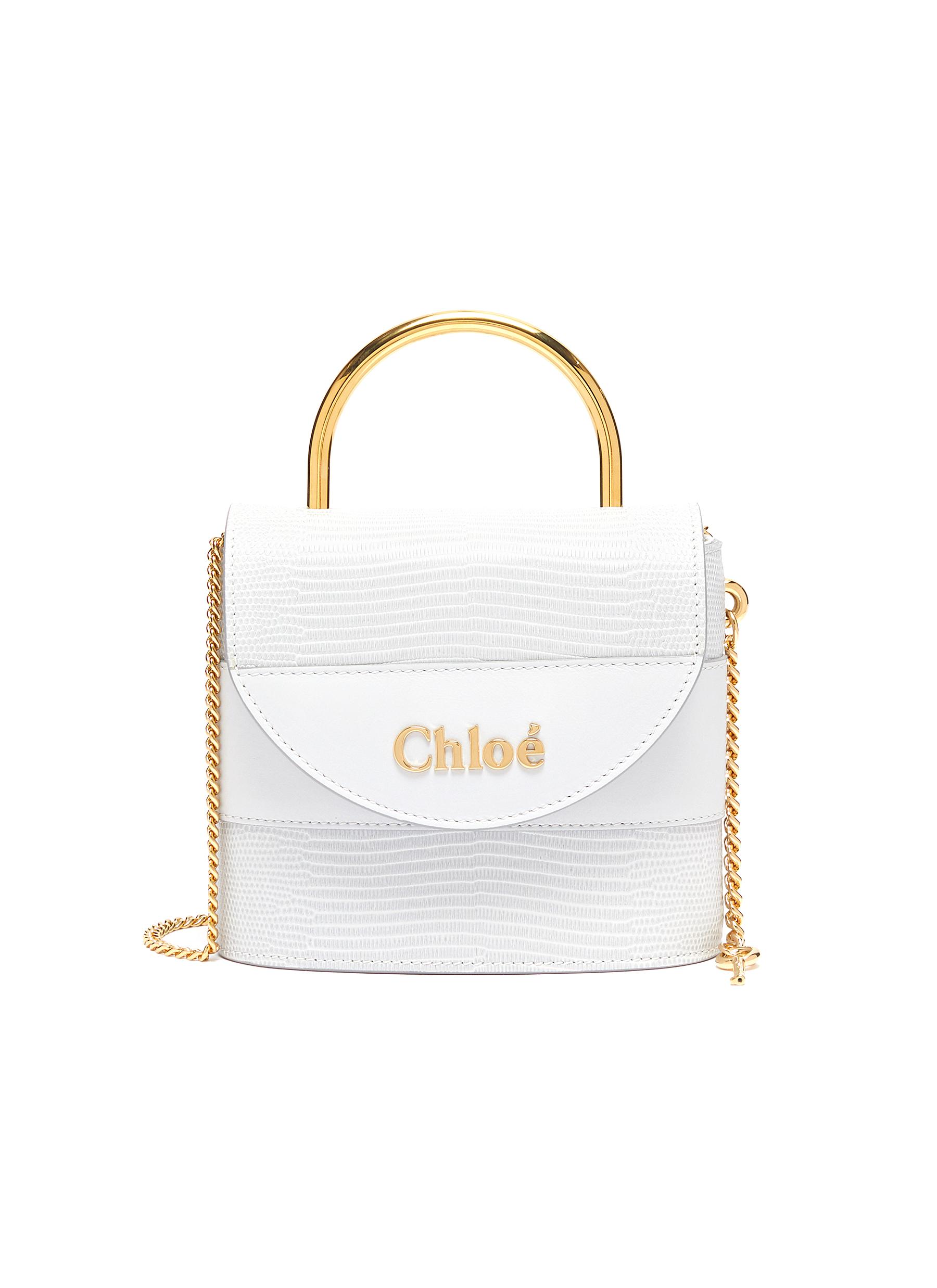 chloe white handbag