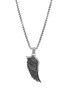 Main View - Click To Enlarge - JOHN HARDY - 'Legends Eagle' sapphire spinel silver wing pendant necklace