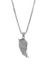 Main View - Click To Enlarge - JOHN HARDY - 'Legends Eagle' diamond silver wing pendant necklace