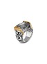 Main View - Click To Enlarge - JOHN HARDY - 'Classic Chain' 18k gold silver damascus steel ring