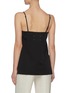 Back View - Click To Enlarge - MAISON MARGIELA - Staggered hem crepe camisole top