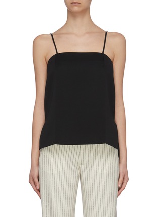 Main View - Click To Enlarge - MAISON MARGIELA - Staggered hem crepe camisole top
