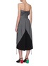 Back View - Click To Enlarge - MAISON MARGIELA - Houndstooth Print Deconstructed Trouser Dress