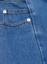  - MAISON MARGIELA - Asymmetric slash panel stone washed jeans
