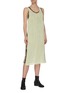 Figure View - Click To Enlarge - MAISON MARGIELA - Chantilly lace underlay tank dress