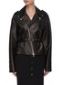 Main View - Click To Enlarge - MAISON MARGIELA - Leather Biker Jacket