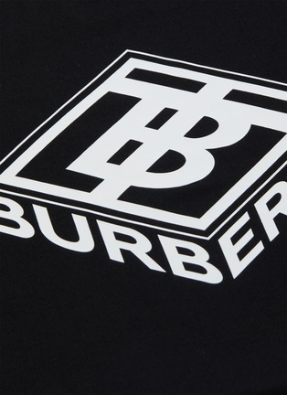  - BURBERRY - 'TB' logo graphic print T-shirt
