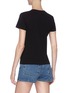 Back View - Click To Enlarge - HELMUT LANG - 'Standard Baby' logo embroidered T-shirt