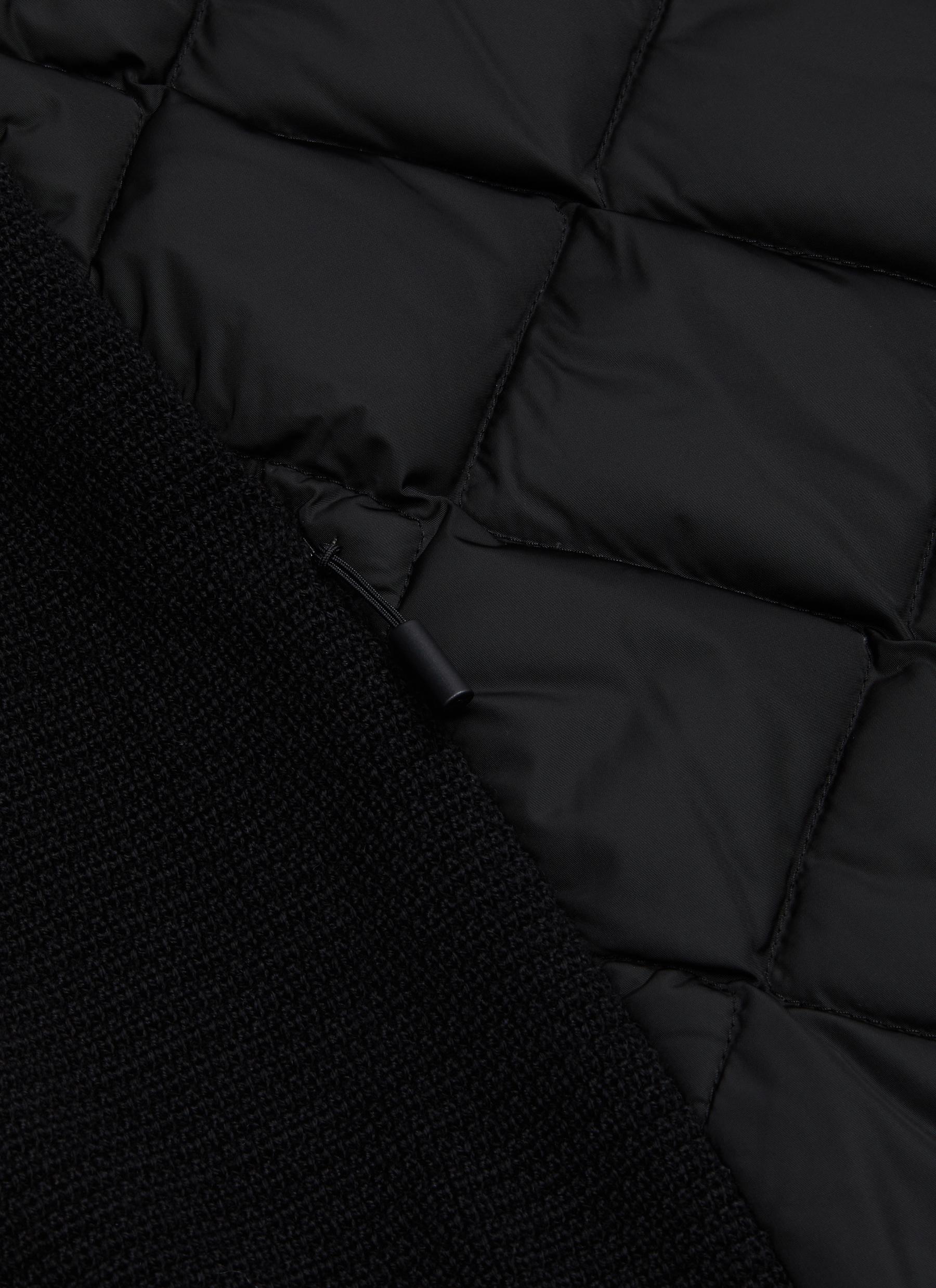 CANADA GOOSE 'HYBRIDGE' QUILTED KNIT HOODY