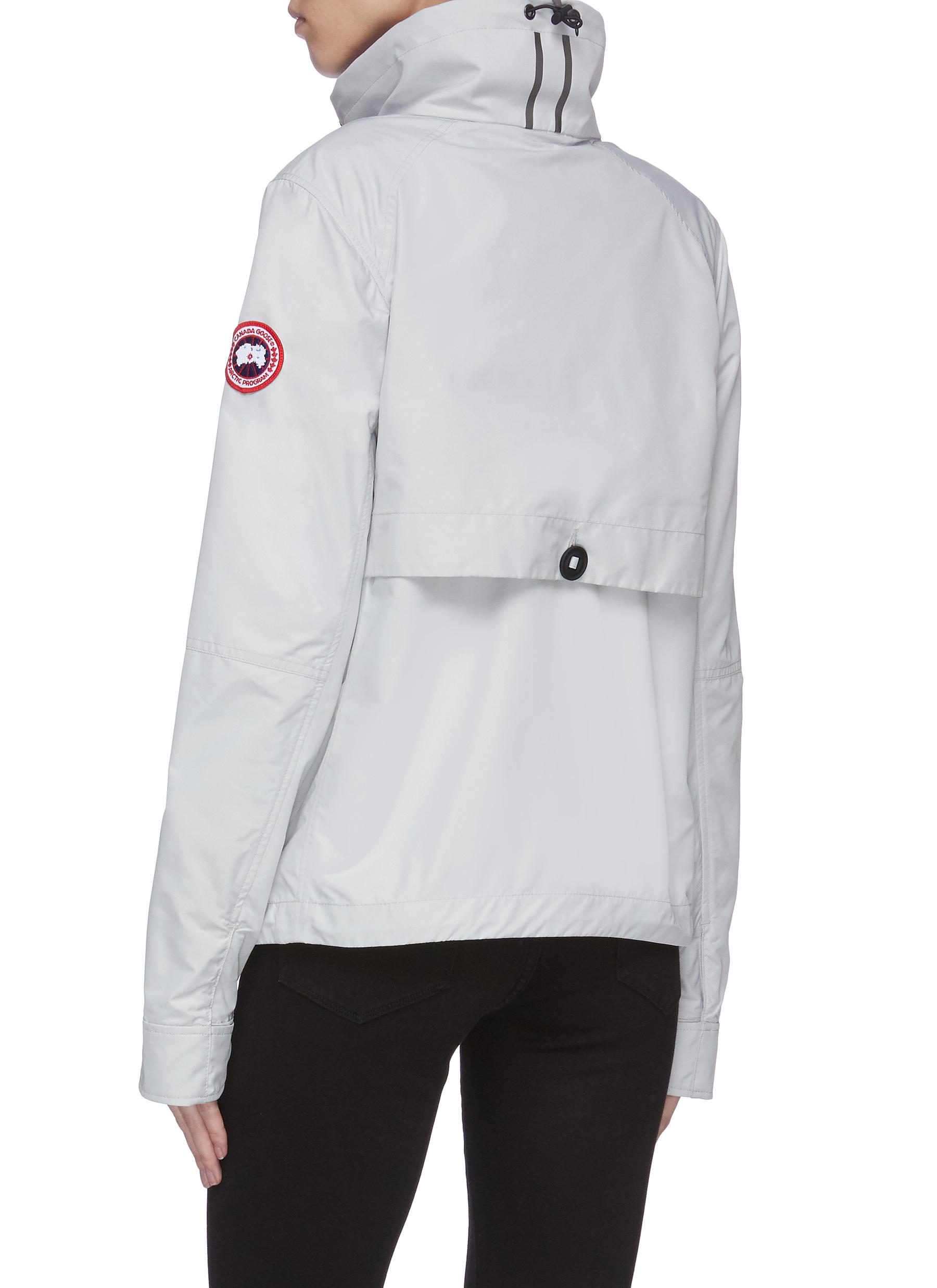 Canada Goose 'elmira' Windbreaker Jacket In Grey ModeSens