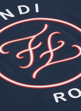 - FENDI SPORT - 'Karligraphy' logo print sweatshirt