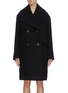 Main View - Click To Enlarge - BURBERRY - Double breasted wool coat