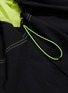 Detail View - Click To Enlarge - ANGEL CHEN - Neon Cut-out Pockets Asymmetric Skirt