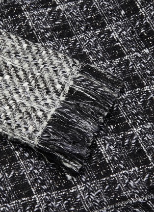  - OSCAR DE LA RENTA - 'Contra' 'Panelled Tweed Jacket