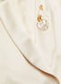  - OSCAR DE LA RENTA - Brooch pin belted blazer