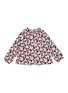Main View - Click To Enlarge - BONTON - Heart print long sleeve kids blouse